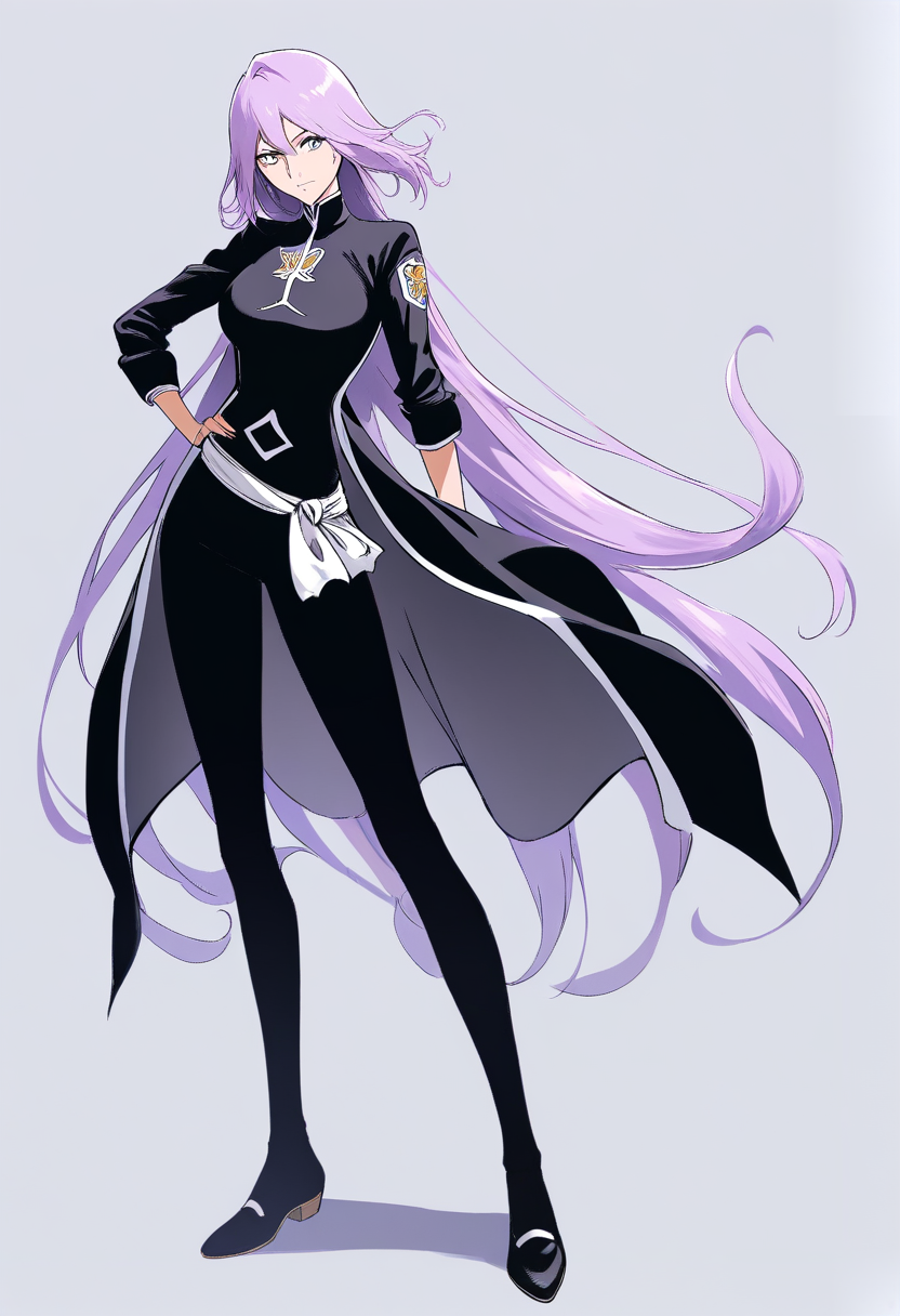Bleach OC Soul Reaper with Zanpakuto drawn