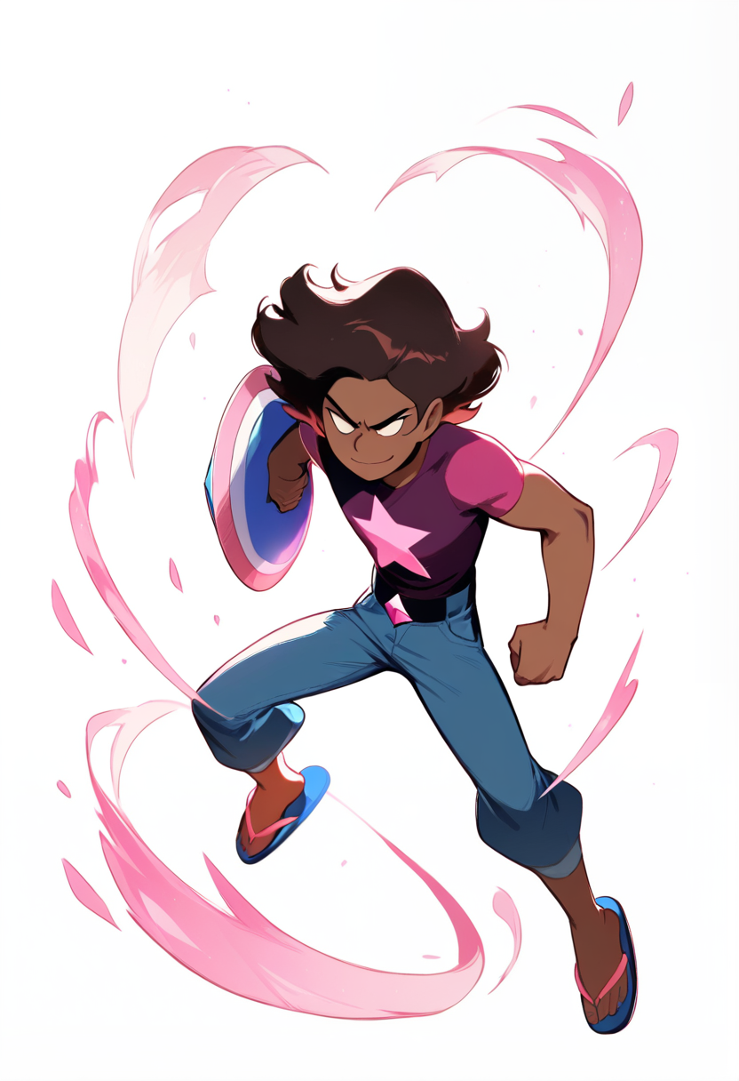 Steven Universe OC with Crystal Gem insignia