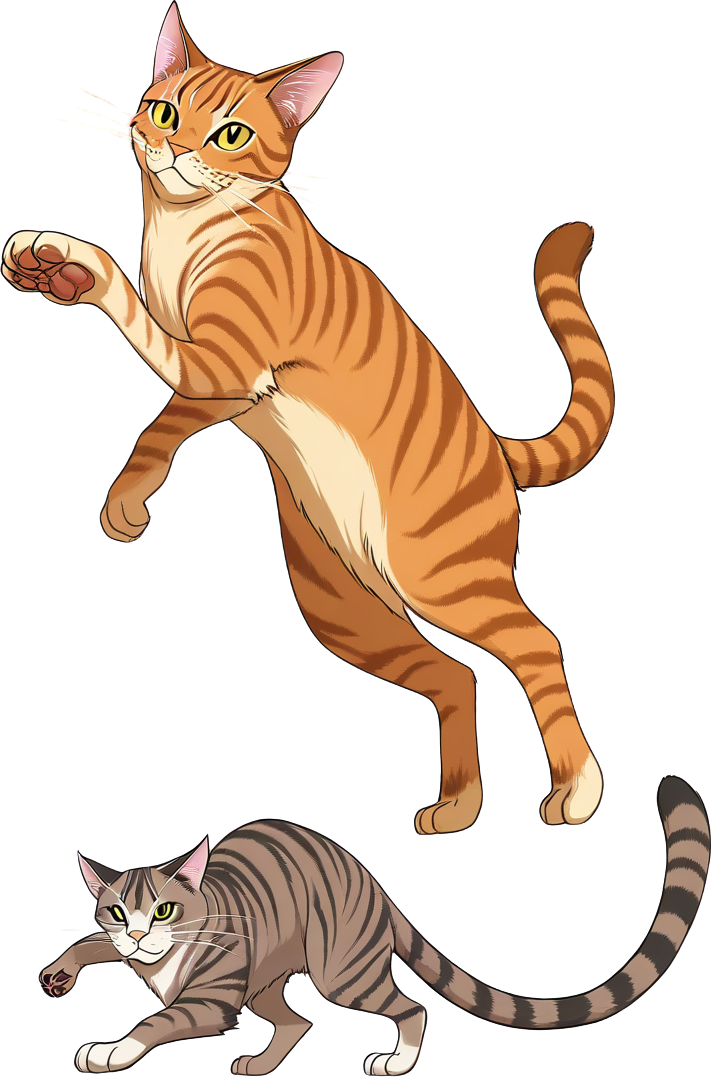 Warrior Cats OC in forest Clan setting